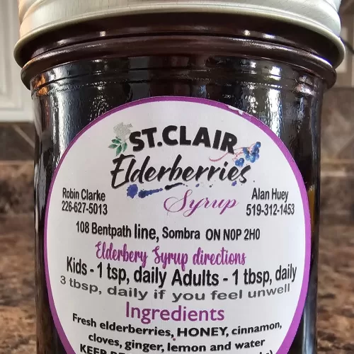 elderberry syrup