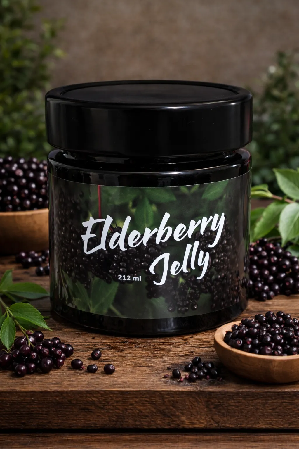 Elderberry Jelly – 212ml Jar