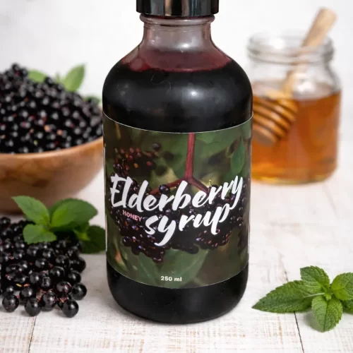 elderberry syrup with honey 250ml bottle Elderberry syrup with honey 250ml bottle
